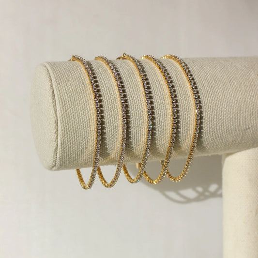 INES DAINTY TENNIS BRACELET
